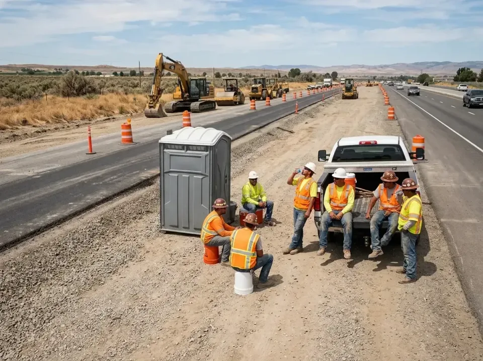 highway-road-construction-crew-007 — frequently asked questions, Porta Potty and Restroom Rentals in Reed Creek, GA
